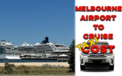 Cost of a Taxi from Melbourne Airport to Cruise Terminal